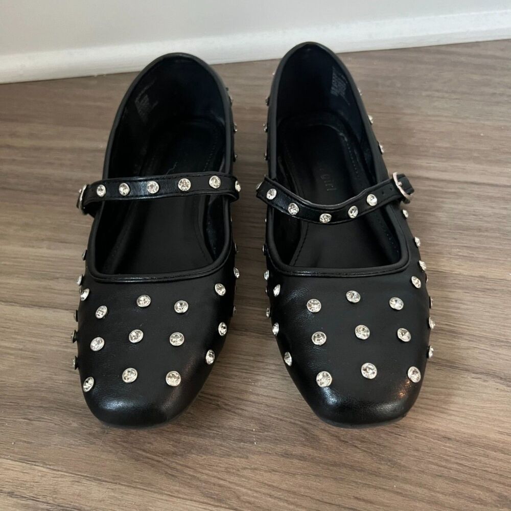 Madden Girl Studded Mary Jane Flats